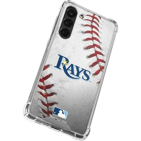MLB Tampa Bay Rays Game Ball Galaxy S24 FE Clear Case
